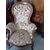 Louis Philippe armchair with footrest