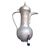 Large silver-plated copper teapot