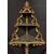 ARM253 - Angoliera laccata e dorata, epoca '700, misura cm L 93 x H 190 x P 65