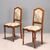 Pair of Chairs and Bench Italy Second Quarter 20th Century