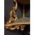 ARM253 - Angoliera laccata e dorata, epoca '700, misura cm L 93 x H 190 x P 65