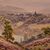 ANTIQUE PAINTINGS LANDSCAPES, CORREZE VALLEY AND VILLAGE, DIDIER POUGET, OIL ON CANVAS. (QP658)