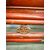 Antique Chinese red lacquered bench from the 1900s, 42x108x32cm