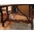 Solid walnut refectory table