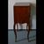 Walnut bedside table