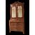 Eighteenth-century Turin writing cabinet in violet wood.