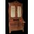 Eighteenth-century Turin writing cabinet in violet wood.