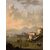 Mediterranean coastal landscape, Flemish painter active in Italy in the eighteenth century