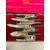 Sheffield silver roast knife set 1890 Harrison Fisher & c. horn handle, 5x30x45cm