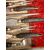Sheffield silver roast knife set 1890 Harrison Fisher & c. horn handle, 5x30x45cm