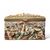 Large Capodimonte porcelain box