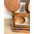 Antique copper pot rack from the early 1900s with antique branches, 93x70cm