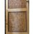 PTL714 - Antique lacquered and painted door, 18th century, dimensions cm W 90 x H 217