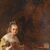 OLD PAINTINGS OF WOMAN SEWING, FEMALE PORTRAITS, OIL ON PANEL, 19TH CENTURY. (QR685)