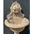 DARS687 - Cement wall fountain, 20th century, dimensions cm L 63 x D 40 x H 125