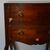 Walnut bedside table