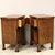 Antique Empire style walnut bedside tables - Italy, 19th century