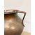 Antique hammered copper amphora or pitcher, two-handled, 18th century, 50x44cm