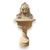 DARS687 - Cement wall fountain, 20th century, dimensions cm L 63 x D 40 x H 125