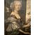 Antique pair of 17th century engravings by Van Dyck. Pierre Lombart. Dorothea and Philip Herbert IV, 38x27cm