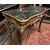TAV261 - Consolle in legno laccato e dorato, epoca '700, misure cm L 120 x H 87 x P 57