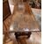 Solid walnut refectory table