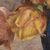 DIPINTI ANTICHI OVALI CON FIORI DI ROSE GIALLE, NATURE MORTE, OLIO SU TELA, PRIMI DEL NOVECENTO. (QF683)