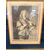 Antique pair of 17th century engravings by Van Dyck. Pierre Lombart. Dorothea and Philip Herbert IV, 38x27cm