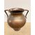Antique hammered copper amphora or pitcher, two-handled, 18th century, 50x44cm