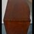 Walnut bedside table