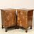 Antique Empire style walnut bedside tables - Italy, 19th century