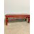 Antique Chinese red lacquered bench from the 1900s, 42x108x32cm