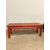 Antique Chinese red lacquered bench from the 1900s, 42x108x32cm