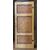 PTL714 - Antique lacquered and painted door, 18th century, dimensions cm W 90 x H 217