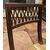 PANC167 - N. 4 chairs and an armchair in walnut, 18th/19th century, chairs cm W 47 x D 40 x H 86, armchair cm W 56 x D 47 x H 88