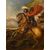Saint George slays the Dragon, Follower of Raffaello Sanzio (Urbino, 1483 – Rome, 1520), 17th-18th century