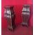 Pair of columns with bronzes