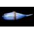 Fish-shaped glass box. Murano.