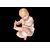 Bimbo in porcellana bisquit policroma.Manifattura Heuback.Germania.