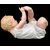 Bimbo in porcellana bisquit policroma.Manifattura Heuback.Germania.