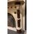 CHM714 - Carrara marble fireplace with Levanto Red marble inlays, 19th century, dimensions cm W 182 x H 130 x D 40