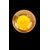 Blown glass hourglass. Murano.