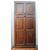 PTCI472 - Baroque walnut entrance door, 18th century, dimensions cm W 104 x H 230