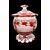 Crystal layered and cut glass - box. Bohemia