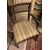 PANC167 - N. 4 chairs and an armchair in walnut, 18th/19th century, chairs cm W 47 x D 40 x H 86, armchair cm W 56 x D 47 x H 88