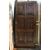 pti683 - walnut door with six carved panels, measuring cm l 91 xh 207     