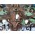 grande applique in metallo dorato cm. 95 x 60