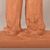 SCULTURE ART DECO IN TERRACOTTA, DONNE CON ANFORA, AMEDEO GENNARELLI, SCULTORE ITALIANO. (STTE98)