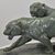ANTICHE SCULTURE IN BRONZO, DUE PANTERE, IRENEE ROCHARD, ART DECO, XX SECOLO. (STB102)
