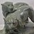 ANTICHE SCULTURE IN BRONZO, DUE PANTERE, IRENEE ROCHARD, ART DECO, XX SECOLO. (STB102)
